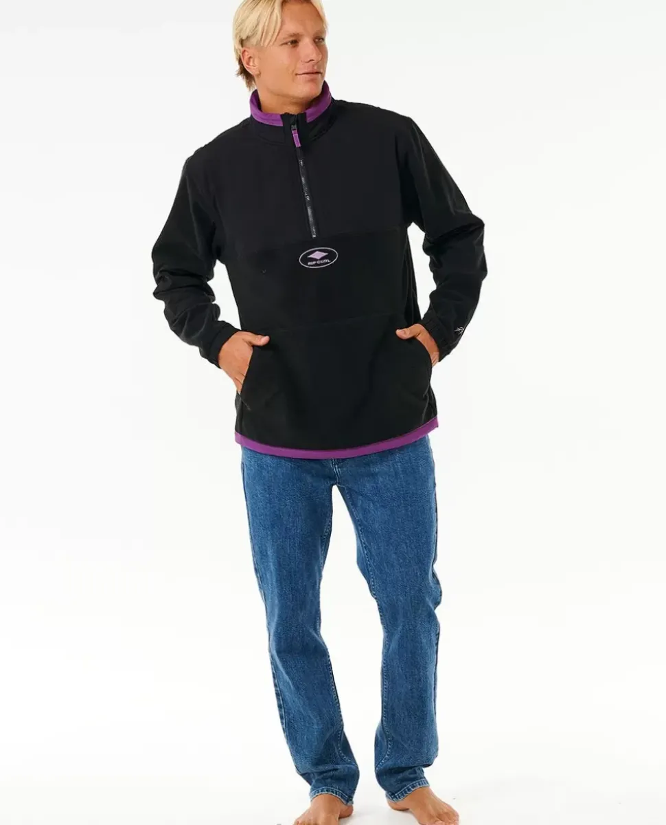 Anti Series Produtos De Surf De Qualidade 1/4 Zip Crew Fleece