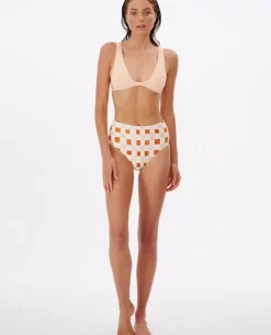Calça Biquíni Hi Cheeky Surf Check