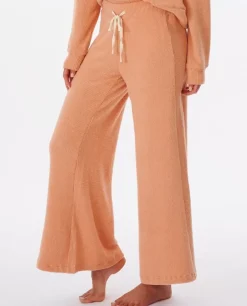Calça Confortável De Perna Larga