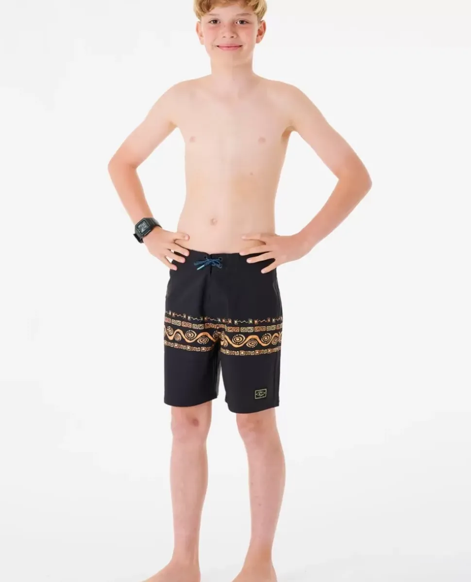 Calção Tube Heads Stripe Mirage Boardshort Para Rapaz