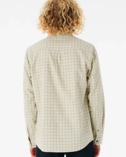Camisa De Flanela Salt Water Culture Rails De Manga Comprida