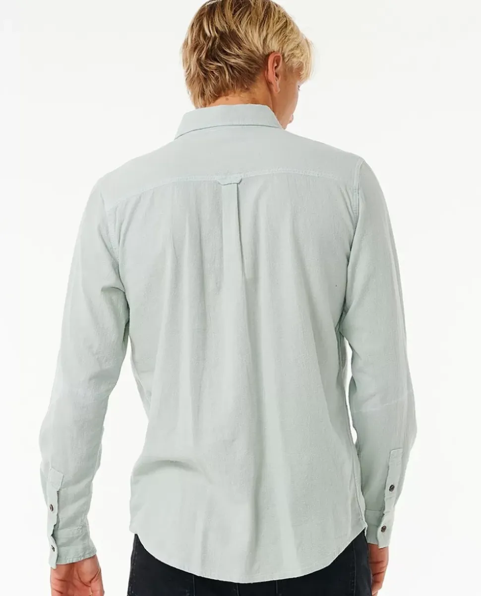 Camisa De Manga Comprida Lavada
