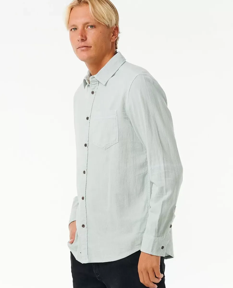 Camisa De Manga Comprida Lavada