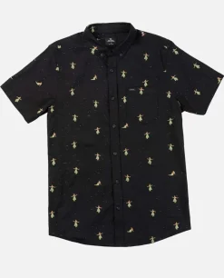 Camisa De Manga Curta Hula Breach