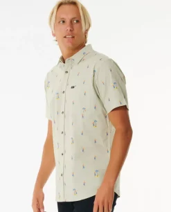 Camisa De Manga Curta Hula Breach