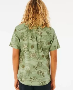 Camisa De Manga Curta Salt Water Culture Botanica