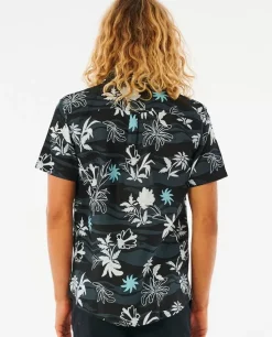 Camisa De Manga Curta Salt Water Culture Botanica