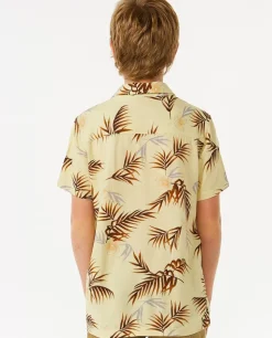 Camisa De Manga Curta Surf Revival Rapaz