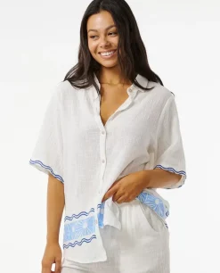 Camisa Estampada Santorini Sun