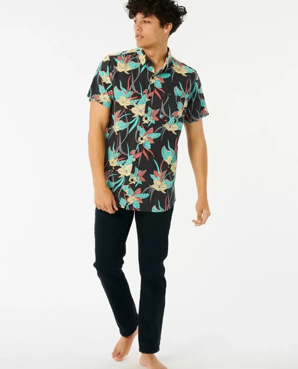 Camisa Pacific Rinse De Manga Curta