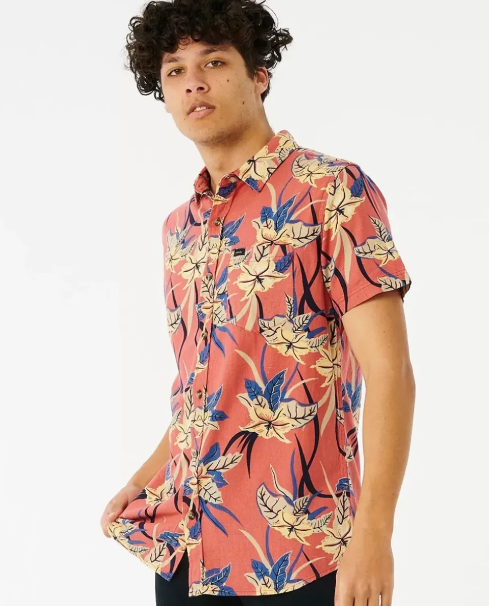 Camisa Pacific Rinse De Manga Curta