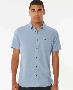 Camisa Washed De Manga Curta