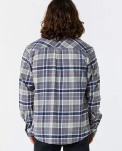 Camisa Xadrez De Manga Comprida Em Flanela