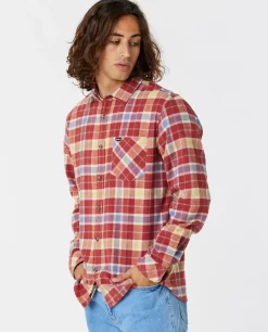 Camisa Xadrez De Manga Comprida Em Flanela