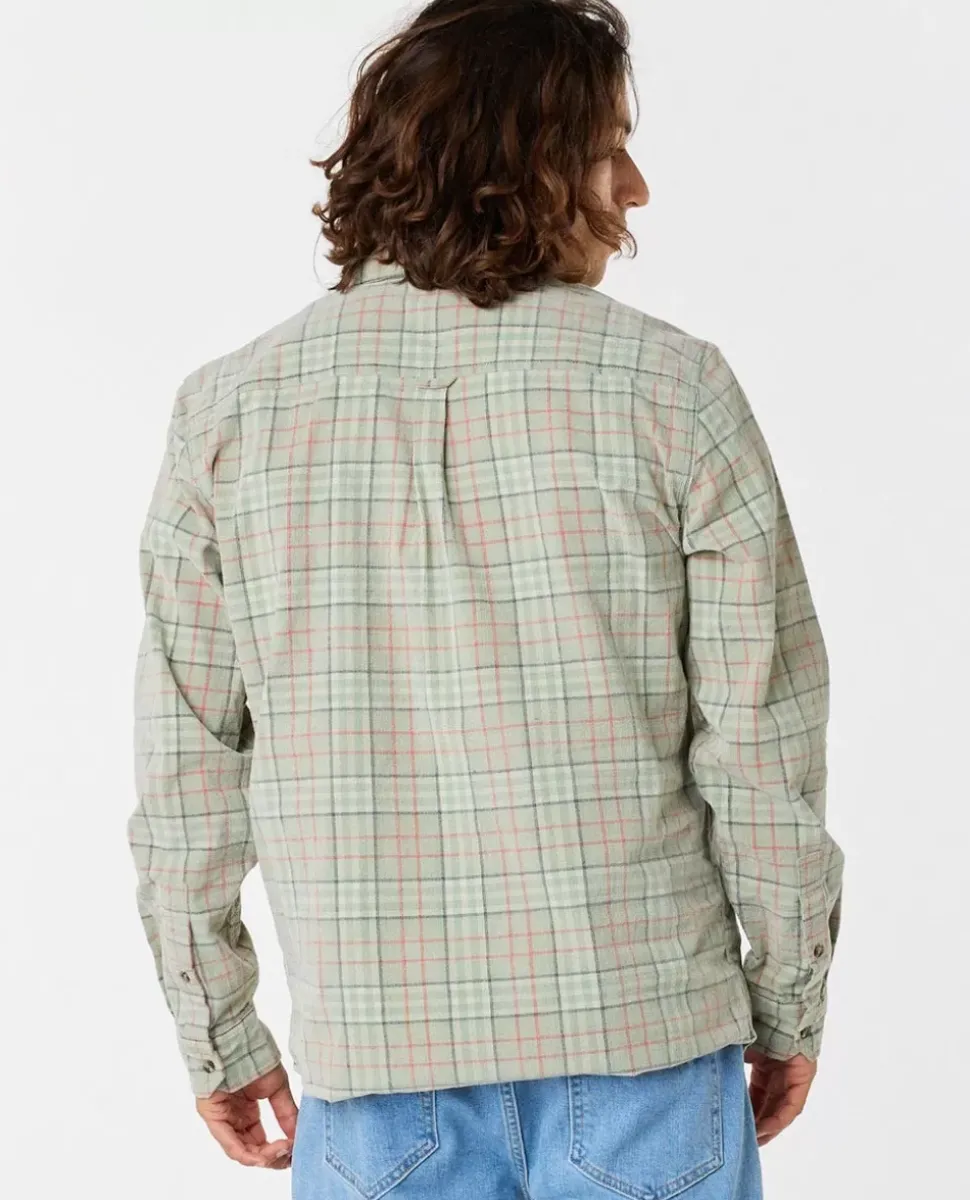 Camisa Xadrez Em Bombazine Salt Water Culture