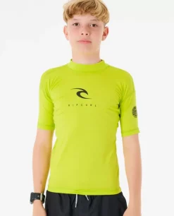 Camisola De Licra Corps De Manga Curta Para Rapaz