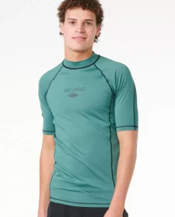 Camisola De Licra De Manga Curta Fade Out UPF Perf