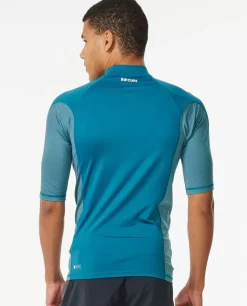 Camisola De Licra De Manga Curta Waves UPF Perf