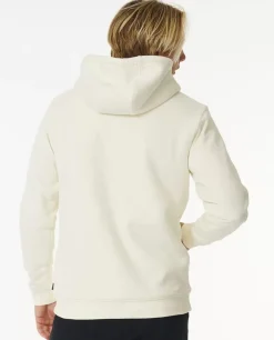 Camisola Em Velo Com Capuz E Fecho De Correr Marking Lined