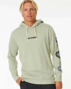 Camisola Em Velo Com Capuz Salt Water Culture Sun Beams