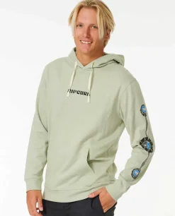 Camisola Em Velo Com Capuz Salt Water Culture Sun Beams