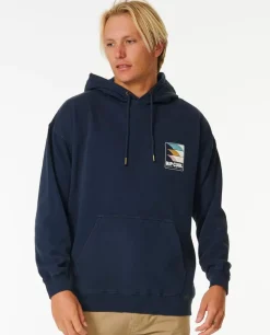 Camisola Em Velo Com Capuz Surf Revival