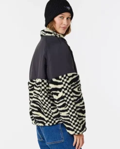 Camisola Em Velo Com Fecho De Correr Anti-Series Sun Tribe