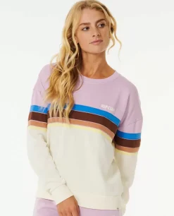 Camisola Em Velo De Gola Redonda Surf Revival