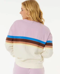Camisola Em Velo De Gola Redonda Surf Revival