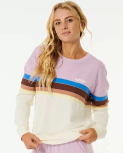 Camisola Em Velo De Gola Redonda Surf Revival