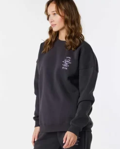 Camisola Em Velo De Gola Redonda Icons