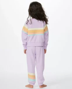 Camisola Em Velo De Gola Redonda Surf Revival Para Rapariga