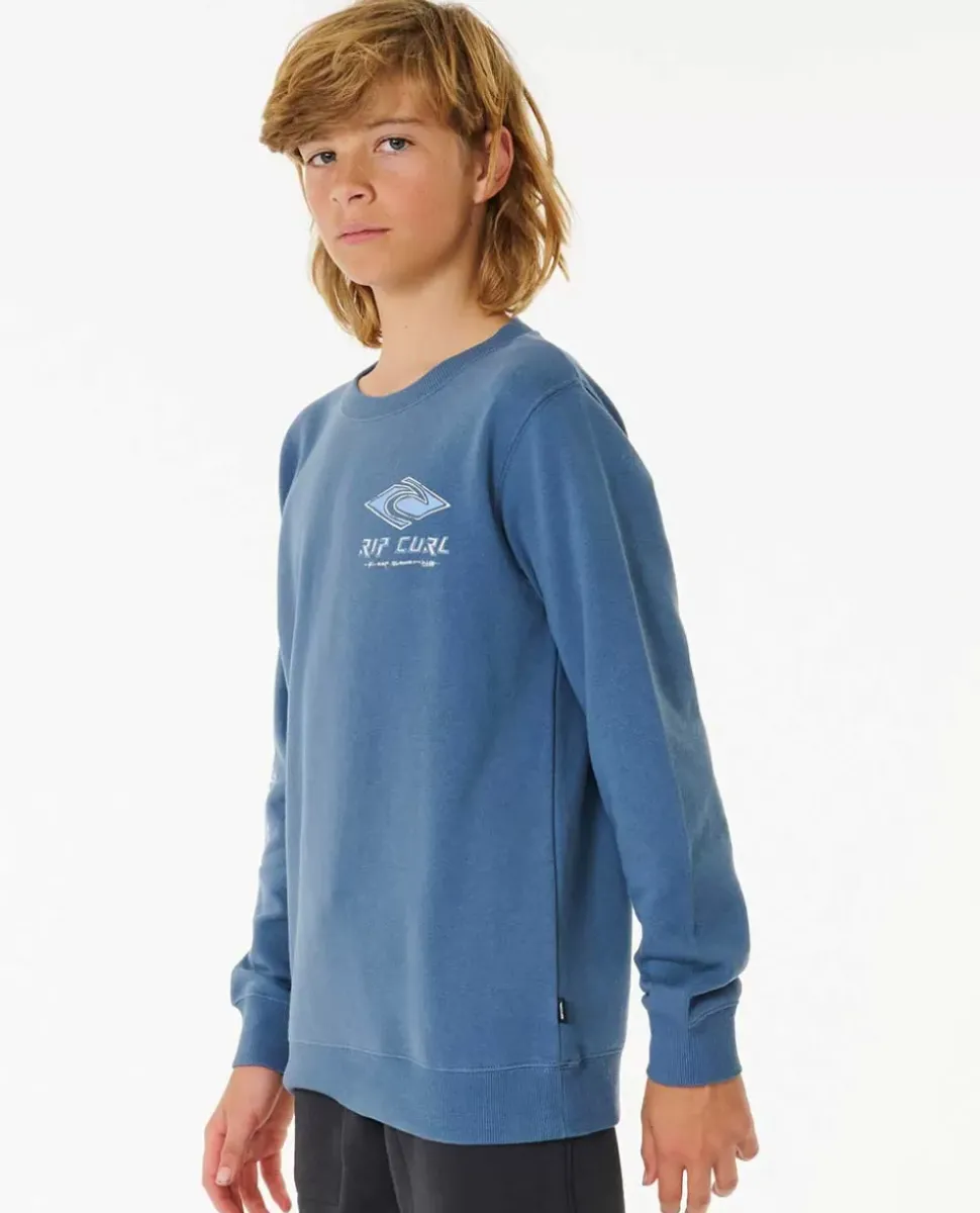 Camisola Em Velo De Gola Redonda Pure Surf Para Rapaz