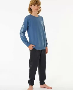 Camisola Em Velo De Gola Redonda Pure Surf Para Rapaz