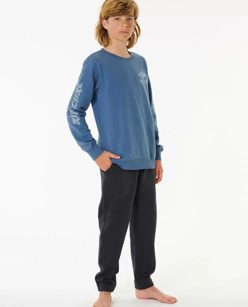 Camisola Em Velo De Gola Redonda Pure Surf Para Rapaz