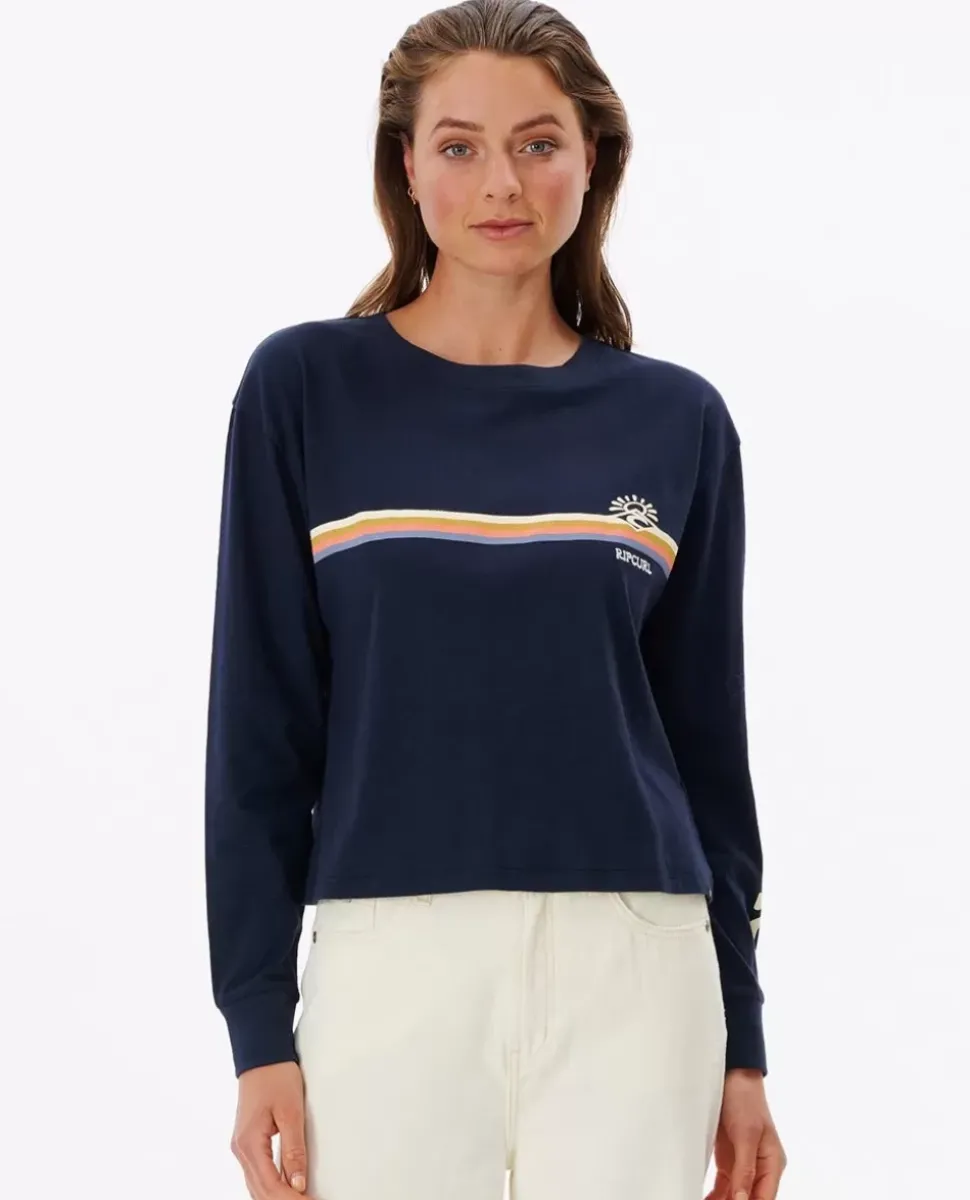 Camisola Melting Waves De Manga Comprida