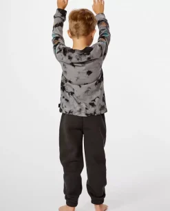 Camisola Micro Waves Grom De Manga Comprida