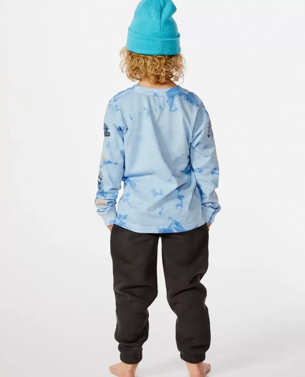 Camisola Micro Waves Grom De Manga Comprida