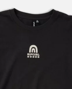 Camisola Mini Rainbow De Manga Comprida Para Rapariga