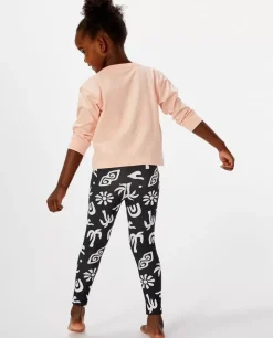 Camisola Mini Rainbow De Manga Comprida Para Rapariga