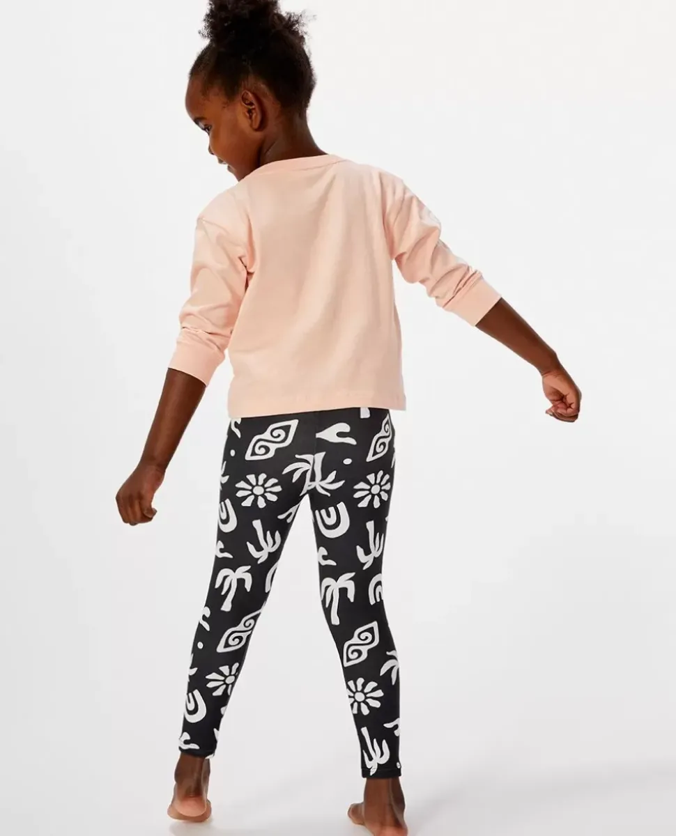 Camisola Mini Rainbow De Manga Comprida Para Rapariga