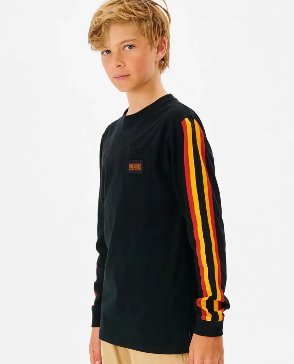 Camisola Surf Revival De Manga Comprida Para Rapaz