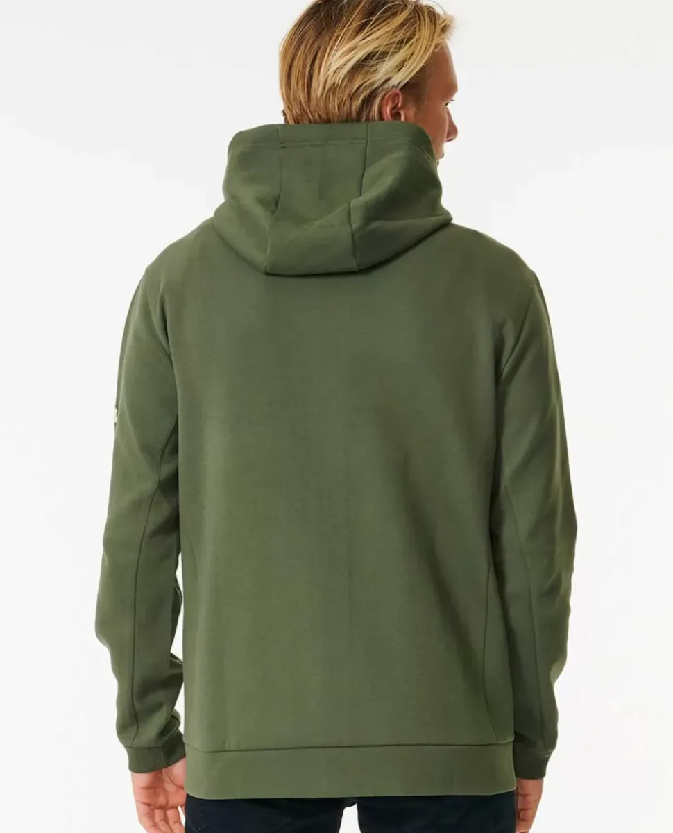 Camisola Vaporcool Com Fecho E Capuz Em Velo