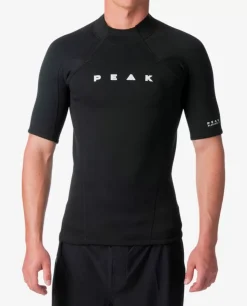 Casaco Peak Energy Com Manga Curta E Fecho De Correr Atrás