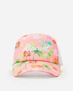 Chapéu Vacation Club Trucker Para Rapariga