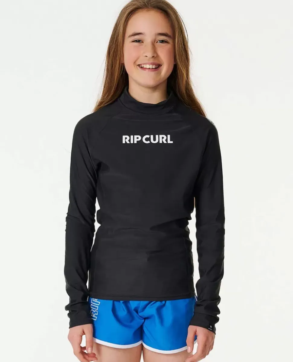 Colete De Manga Comprida Classic Surf Rash Vest Menina