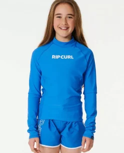 Colete De Manga Comprida Classic Surf Rash Vest Menina