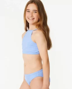 Conjunto De Biquíni Lux Rib Para Rapariga