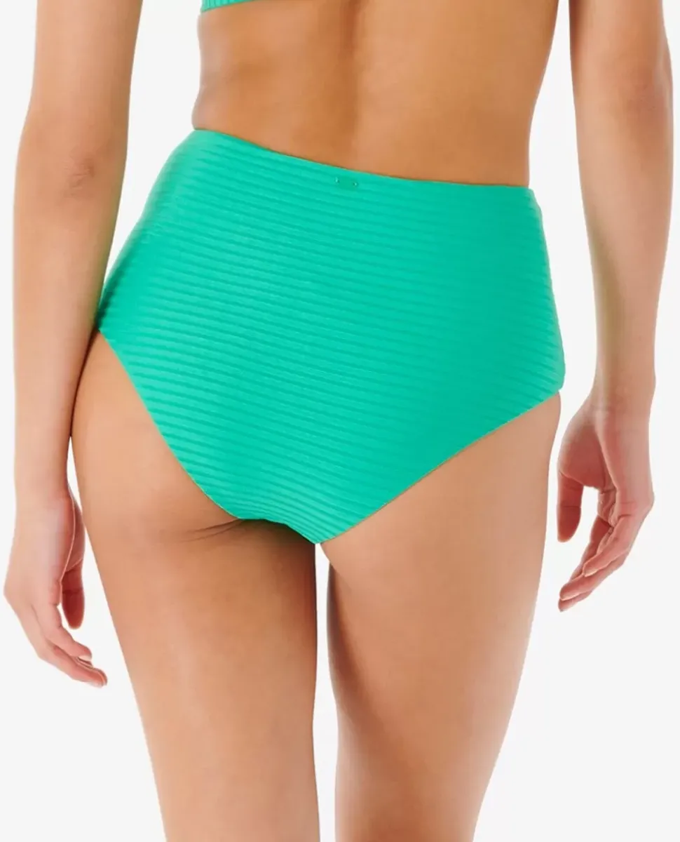 Cueca De Biquíni De Cintura Alta Cheeky Premium Surf