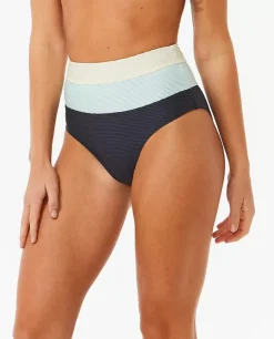 Fato De Banho Block Party Splice Full Bikini Bottom